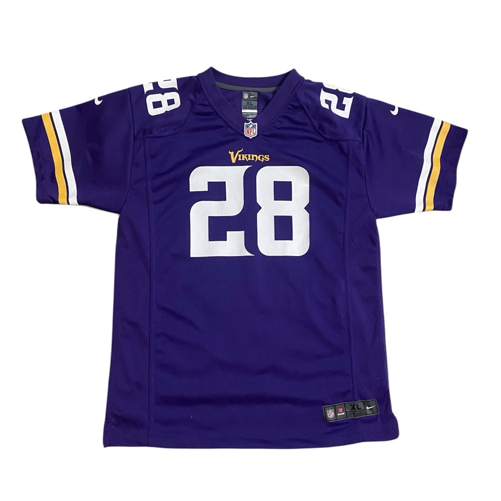 Nike Kids Purple Vikings Adrian Peterson Jersey Number 28